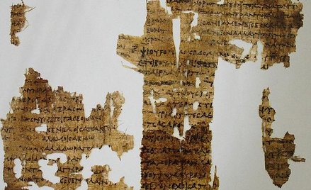 Poemat Safony (linie 9-20), papirus datowany na 3 wiek p.n.e. Eksponaet z Berlińskiego Altes Museum.