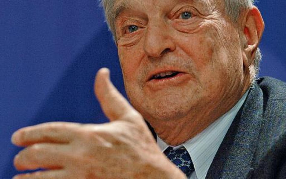 Miliarder George Soros nie chce, aby do jego biznesu wtrącała się SEC. Fot. bloomberg