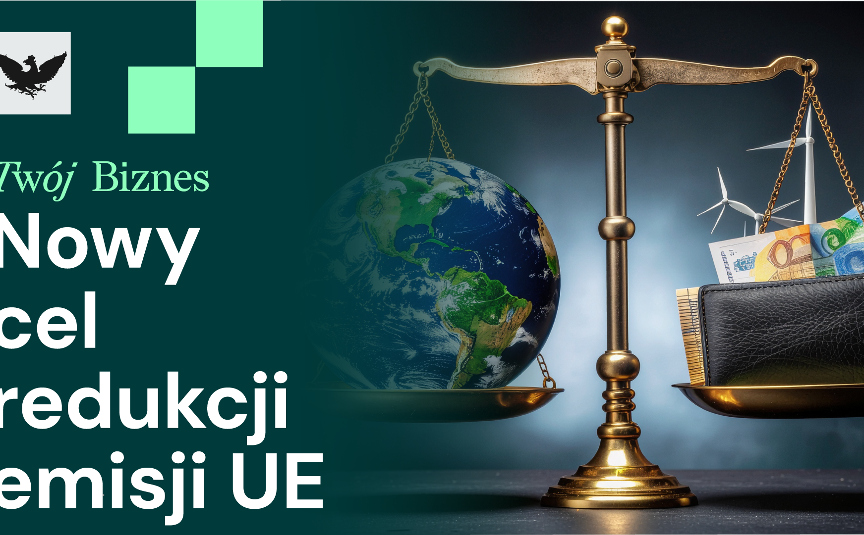 Nowy cel klimatyczny UE, obniżka stóp i kłopoty handlu