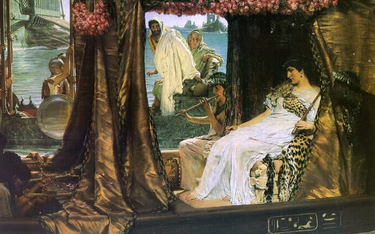 Lawrence Alma-Tadema "Antoniusz i Kleopatra"