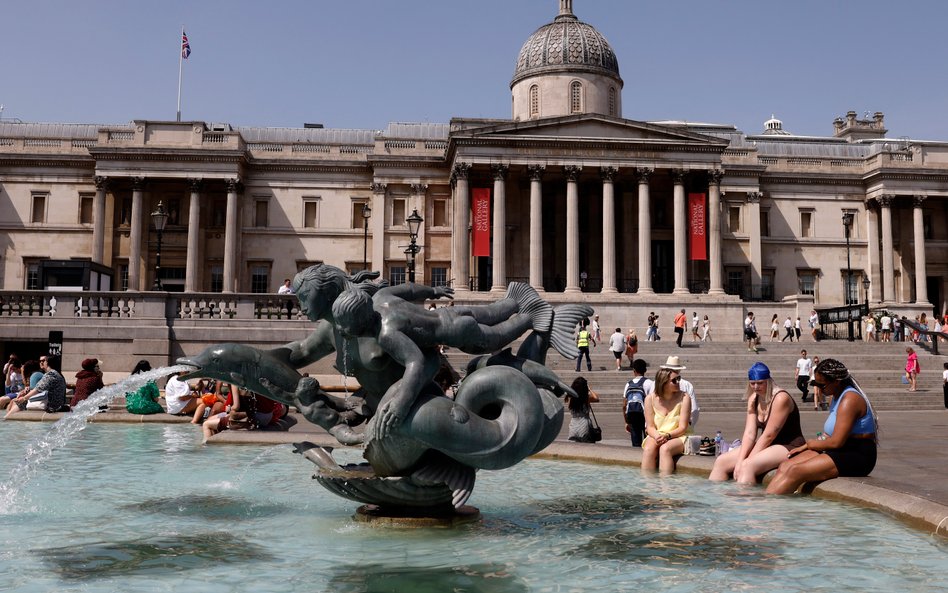 Trafalgar Square w Londynie