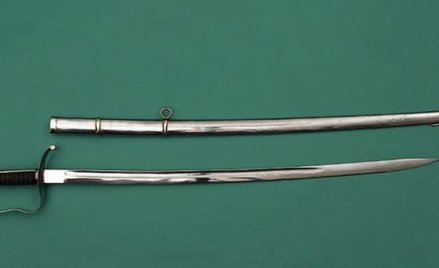 Szabla Piłsudskiego z okresu Legionów wraz z pochwą