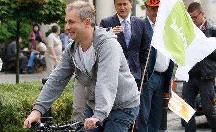 Lider SLD Grzegorz Napieralski i Janusz Palikot
