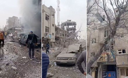 Teheran jest celem regularnych ataków z powietrza