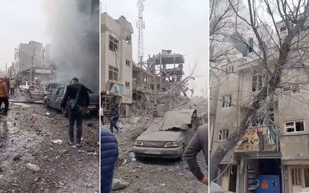 Teheran jest celem regularnych ataków z powietrza