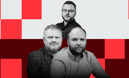 Wojciech Górecki z Ośrodka Studiów Wschodnich oraz dziennikarz Marcin Łuniewski.