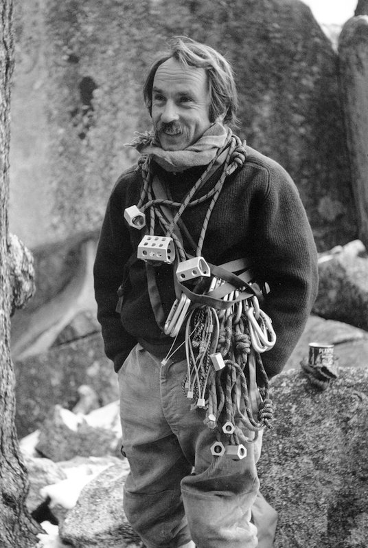 Yvon Chouinard w czasach, gdy był zapalonym wspinaczem.
