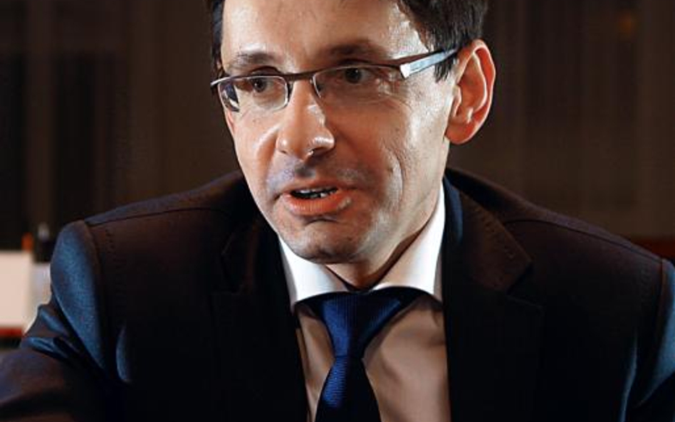 Mikołaj Budzanowski, minister Skarbu Państwa fot. P. Nowak