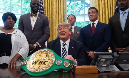 Donald Trump ułaskawił pierwszego czarnoskórego mistrza świata w boksie