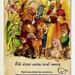 Plakat promujący akcję „Dzieciństwo bez przemocy”