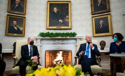 Biden: Agresja na Ukrainę będzie końcem Nord Stream 2