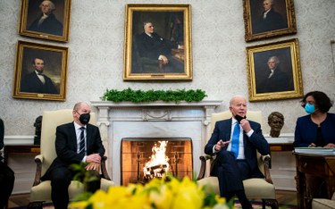Biden: Agresja na Ukrainę będzie końcem Nord Stream 2