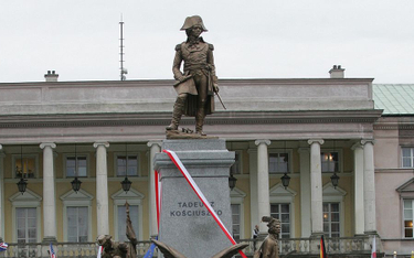 Warszawski pomnik Tadeusza Kościuszki dwa razy został zdewastowany w tym tygodniu.