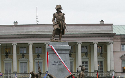 Warszawski pomnik Tadeusza Kościuszki dwa razy został zdewastowany w tym tygodniu.