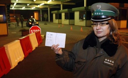 Granica polsko-niemiecka w Kostrzynie nad Odrą