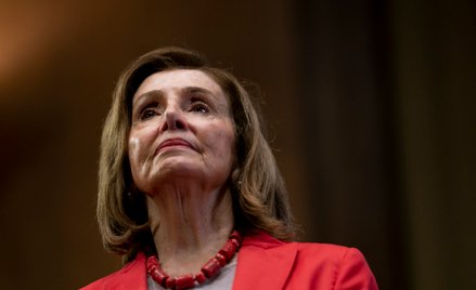 Nancy Pelosi podczas wizyty w Luksemburgu