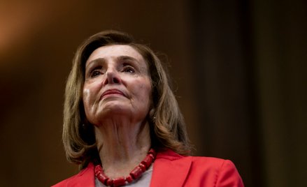 Nancy Pelosi podczas wizyty w Luksemburgu