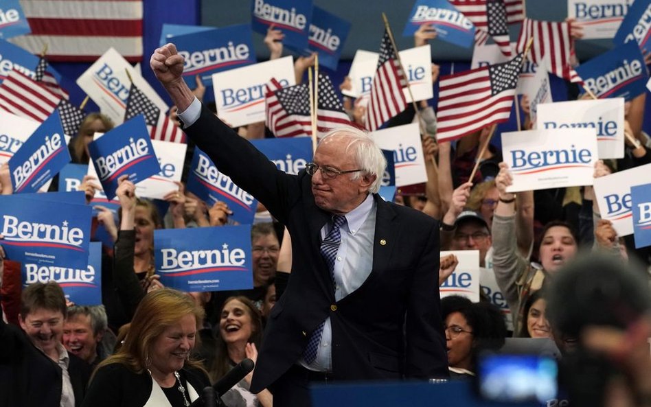 Waleczny senator Bernie Sanders. Trudno uwierzyć, że ma ponad 78 lat