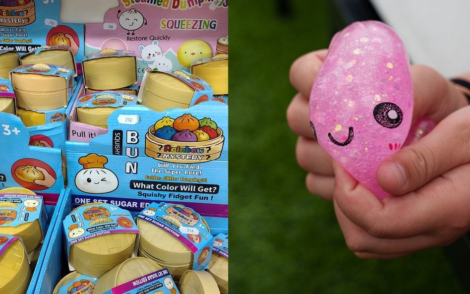 Popularne zabawki typu squishy zostały wycofane ze sprzedaży