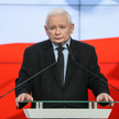 Prezes PiS Jarosław Kaczyński wygłosił oświadczenie m.in. w sprawie programu 800+