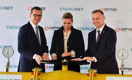 Baltic Pipe to gazociąg łączący Polskę przez Danię z Norwegią PAP/Marcin Bielecki