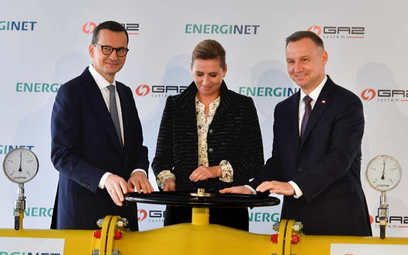 Baltic Pipe to gazociąg łączący Polskę przez Danię z Norwegią PAP/Marcin Bielecki