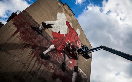 Conor Harrington na podnośniku. Pierwsza postać prawie gotowa.