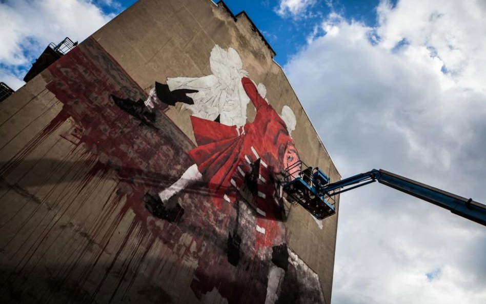 Conor Harrington na podnośniku. Pierwsza postać prawie gotowa.