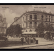 Hotel Europejski od strony Krakowskiego Przedmieścia z soborem św. Aleksandra Newskiego w tle