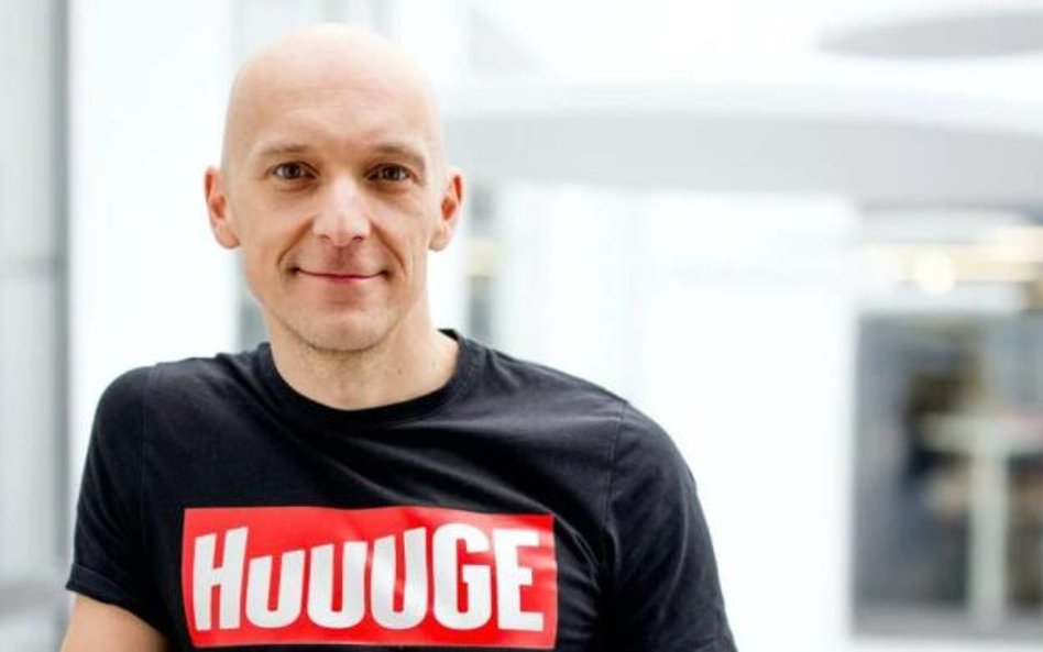 Kapitalizacja spółki Huuuge, której szefem jest Anton Gauffin, wynosi niespełna 4 mld zł. Jest niezn