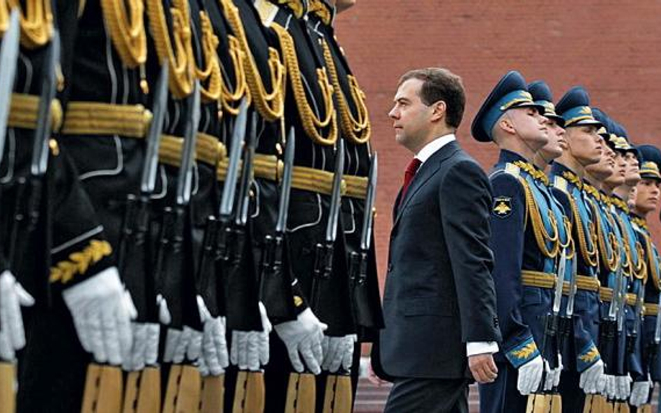 Prezydent Dmitrij Miedwiediew