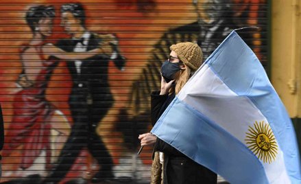 Argentyna kolejnym krajem z ponad 100 tysiącami zakażeń