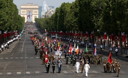 Defilada wojskowa z okazji Dnia Bastylii w Paryżu