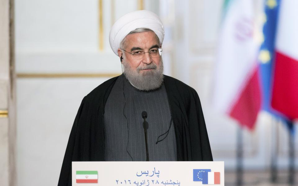 Prezydent Iranu Hassan Rouhani