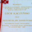 Tablica przed KPRM nie będzie zmieniona