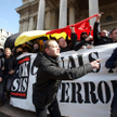 W niedzielę przed brukselską giełdą grupa 400 narodowców manifestowała przeciwko belgijskim muzułman