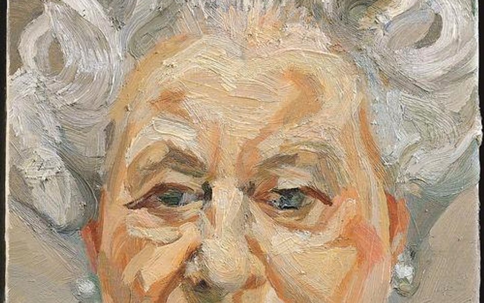 Lucian Freud, "Queen Elisabeth II", 2001