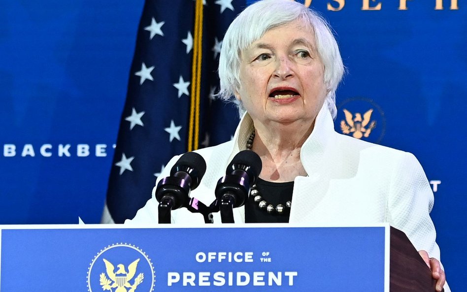 Minister finansów Janet Yellen