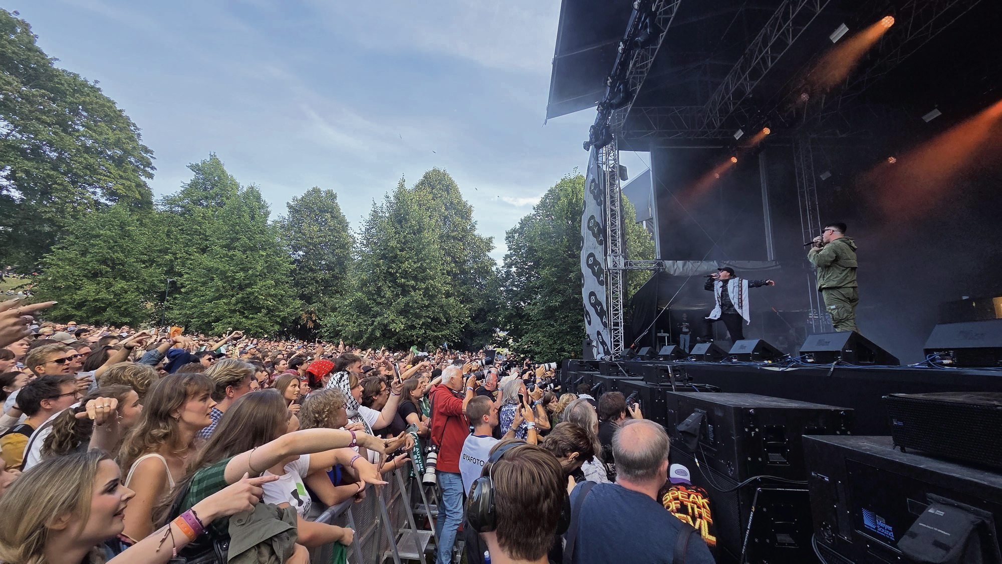 Muzyczny bojkot pod flagą Palestyny