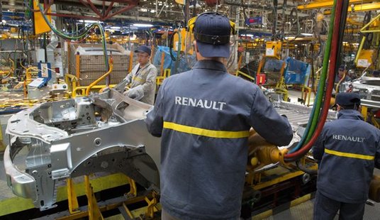 Francuzi wstrzymali produkcję w podmoskiewskiej fabryce Renault, tłumacząc to „problemami logistyczn