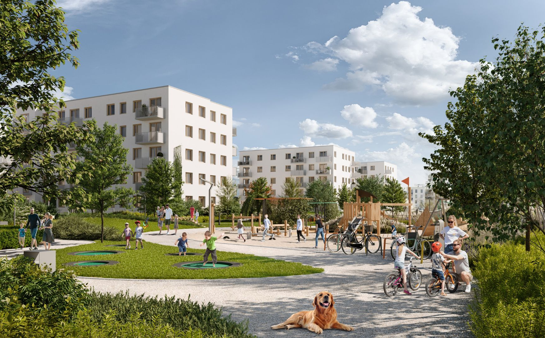 Housing in Błonia in Rumia – Euro Styl investment from Dom Development Group