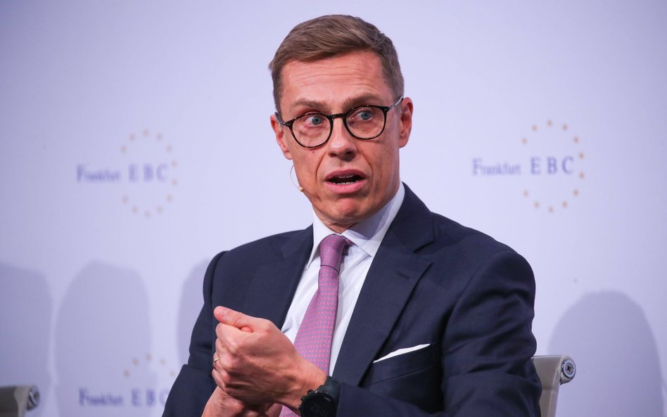 Alexander Stubb, były premier Finlandii