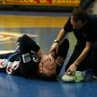 Meczowa kontuzja to nie wypadek przy pracy