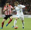 Luka Modrić, 32 lata. Urodził się w Zadarze. Zanim w 2012 roku trafił do Realu, grał w Dinamie Zagrz