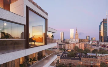 Posiadacze wyżej położonych mieszkań w kompleksie Apartamenty Gutenberga będą mieli wspaniały widok 