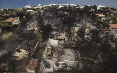 Pożary w Grecji. Władze mają dowody na podpalenia