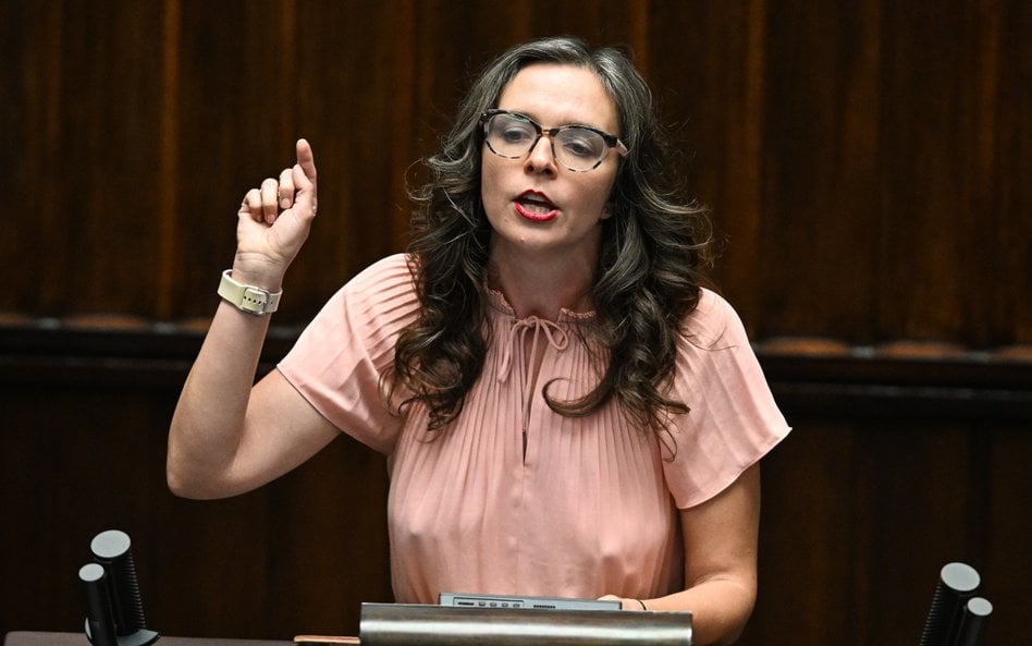 Posłanka KO Klaudia Jachira
