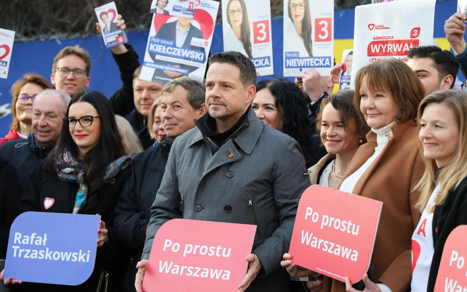 Prezydent Warszawy Rafał Trzaskowski