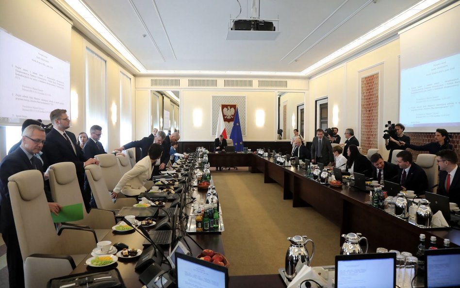Posiedzenie Rady Ministrów