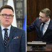 Szymon Hołownia i Jacek Ozdoba